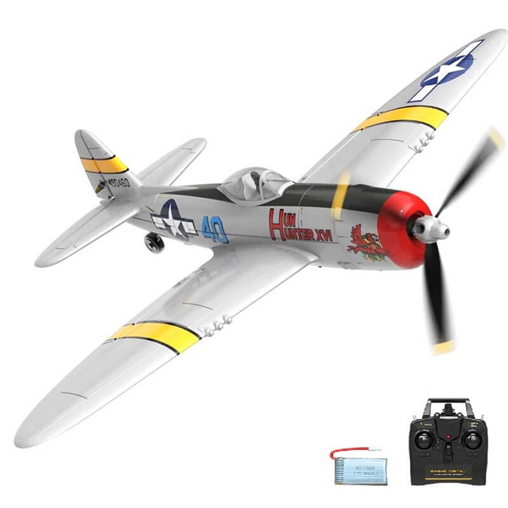 Volantex RC  V761-16 P47 Thunderbolt 4ch 400mm Brushed with Gyro EPP RTF Mini RC Aircraft