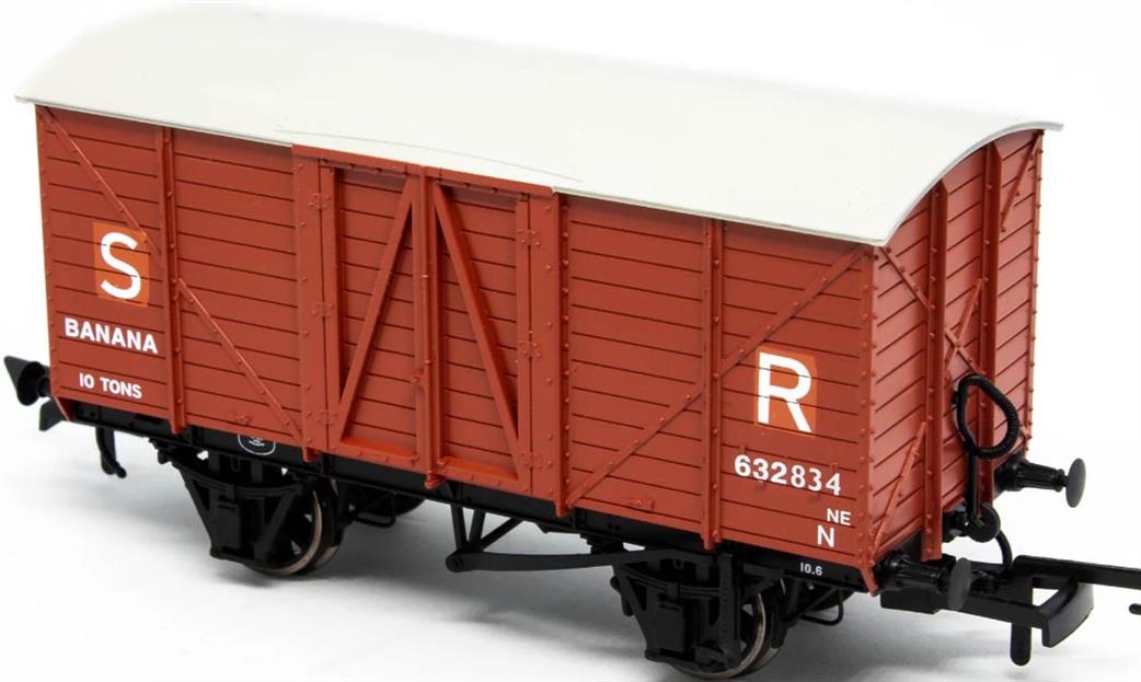 Oxford Rail OO OR76BAN004C GE Banana Van Patched SR 632834 Model