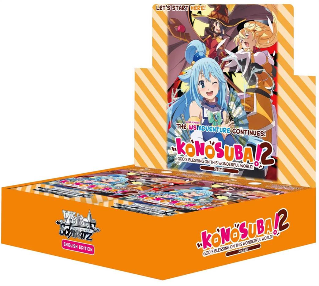 Bushiroad  WSEKSW75BP Weiss Schwarz: KONOSUBA God's Blessing on this Wonderful World! Re:Edit Booster