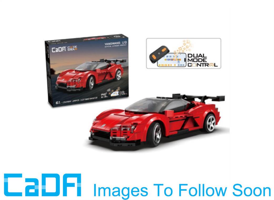 CaDa 1/24th C51099W BYD Yangwang U9 Electric Sports Coupe 299 RC Brick Model