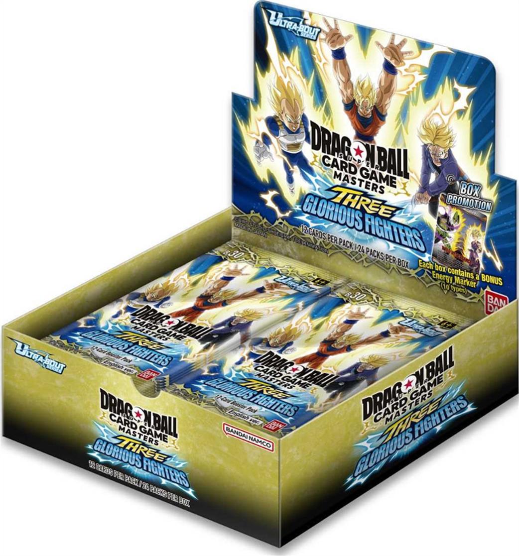Bandai  B30 Three Curious Fighters Dragonball SCG Masters Ultra Bout Series Booster