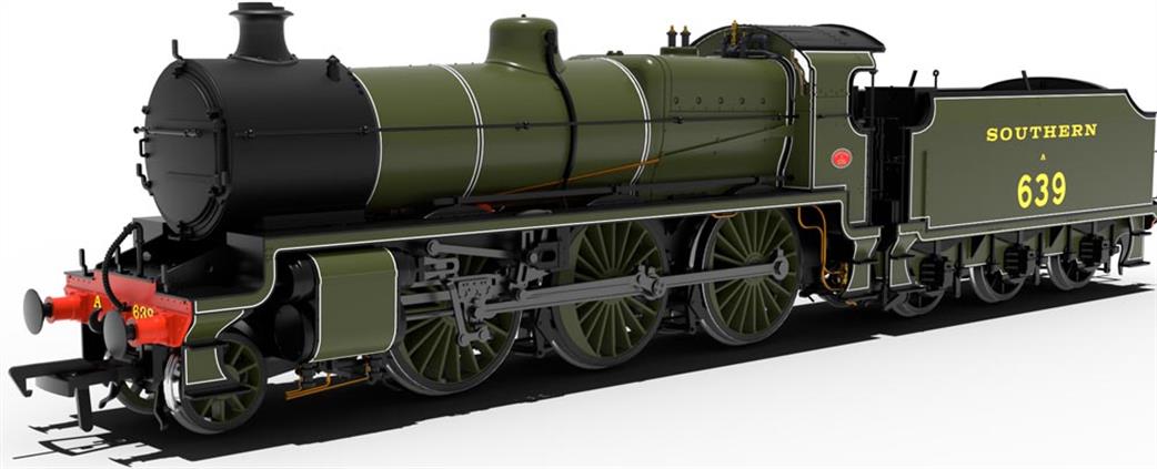 Rapido Trains OO 992001 SR U Class No.A639 SR Lined Olive