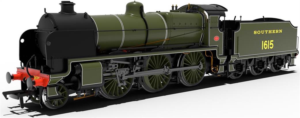 Rapido Trains OO 992002 SR U Class No.1615 SR Lined Olive