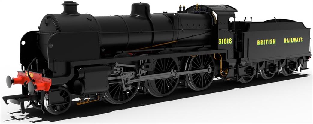 Rapido Trains OO 992005 SR U Class No.31616 BR Black w/ Sunshine Lettering