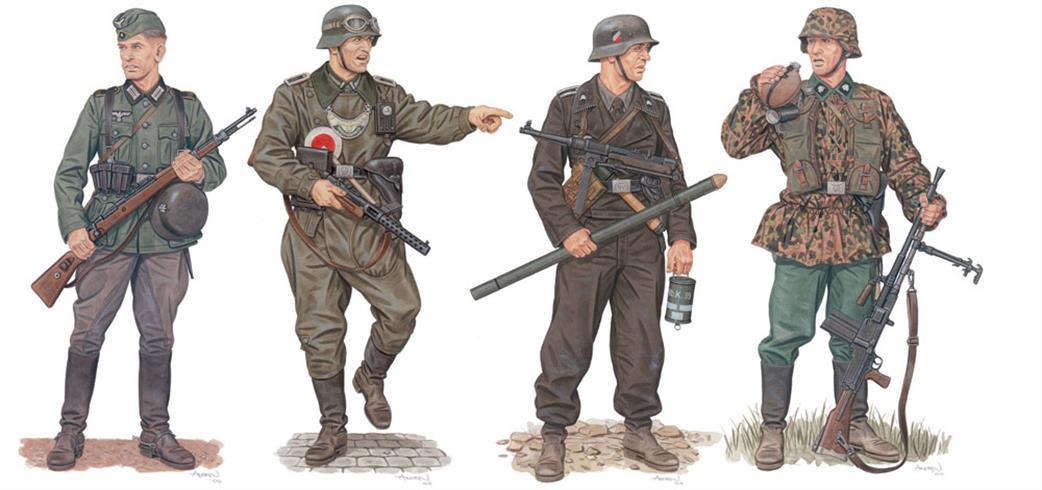 Dragon Models 1/35 6703 March to the West Western Front 1940 Figure set
