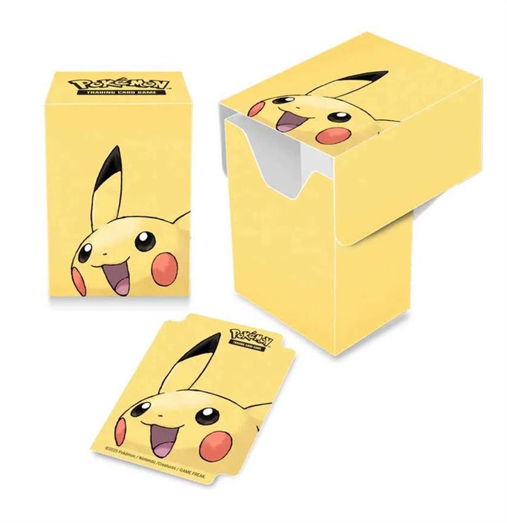 Ultra Pro  16540 Pokemon Pikachu Top Loading Deck Box 2025