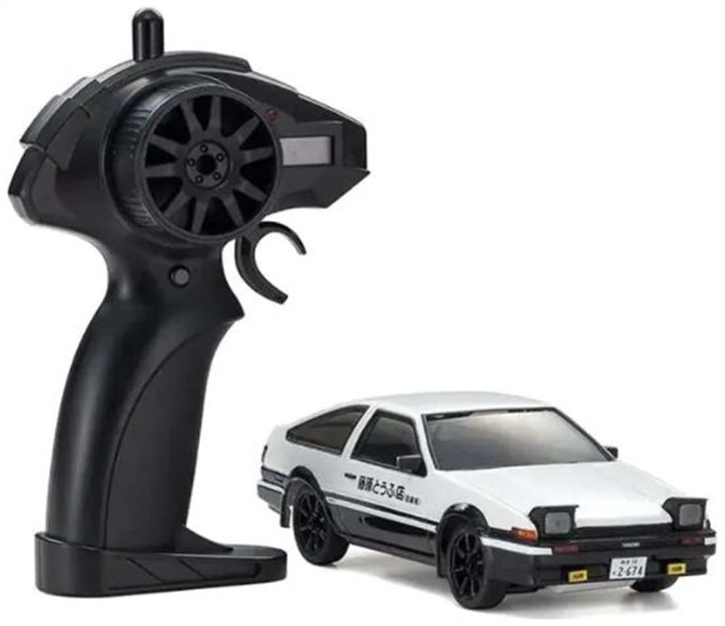 Kyosho 1/28 66601A Initial-D Toyota Sprinter Trueno AE86 White/Black Kyosho First Mini-Z RC Car