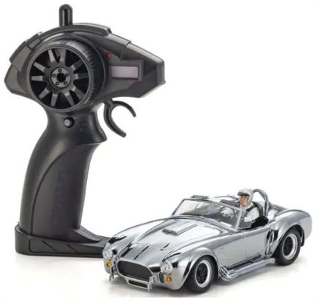 Kyosho 1/28 66610C Shelby Cobra 427 S/C Chrome Kyosho First Mini-Z RC Car
