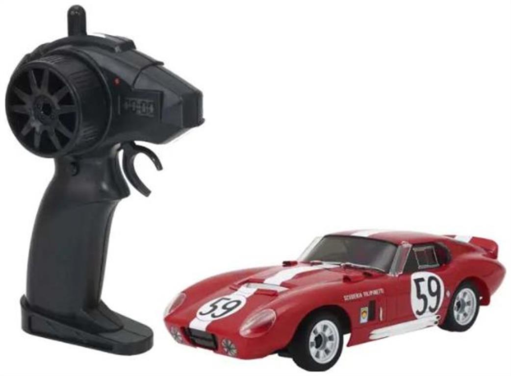 Kyosho 1/28 66611A Shelby Cobra Daytona #59 Red Kyosho First Mini-Z RC Car