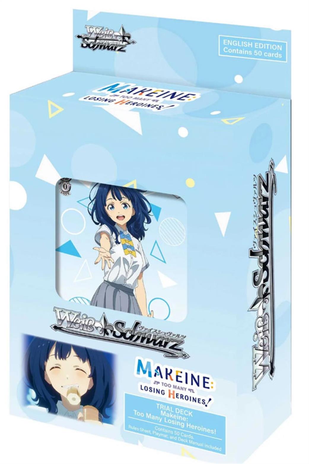 Bushiroad  WSEMKIW126TD Weiss Schwarz: Makeine Too Many Losing Heroines Trial Deck