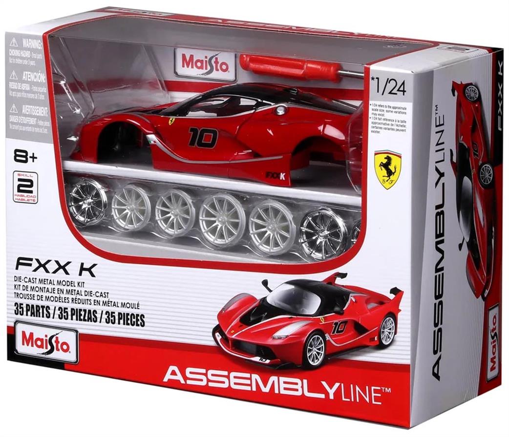 Maisto 1/24 M39132 Ferrari FXX-K Diecast Car Kit