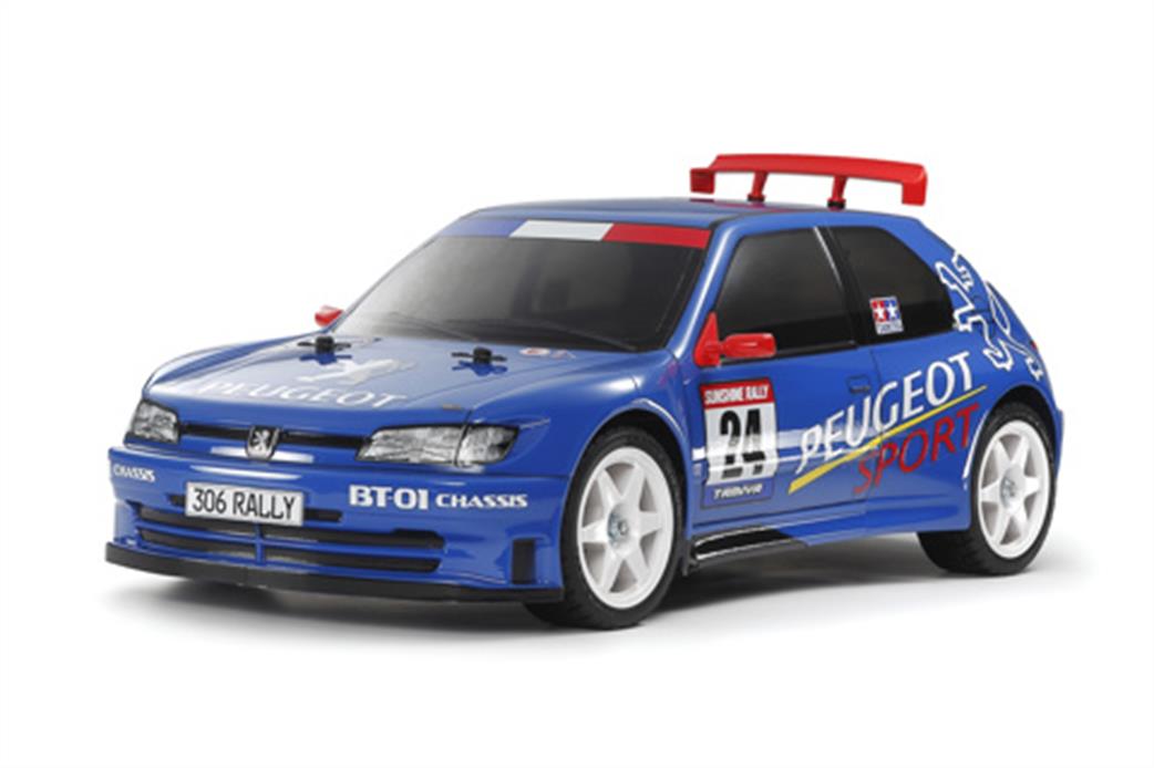 Tamiya 1/10 58746 Peugeot 306 Maxi Rally BT-01 Chassis Car Kit