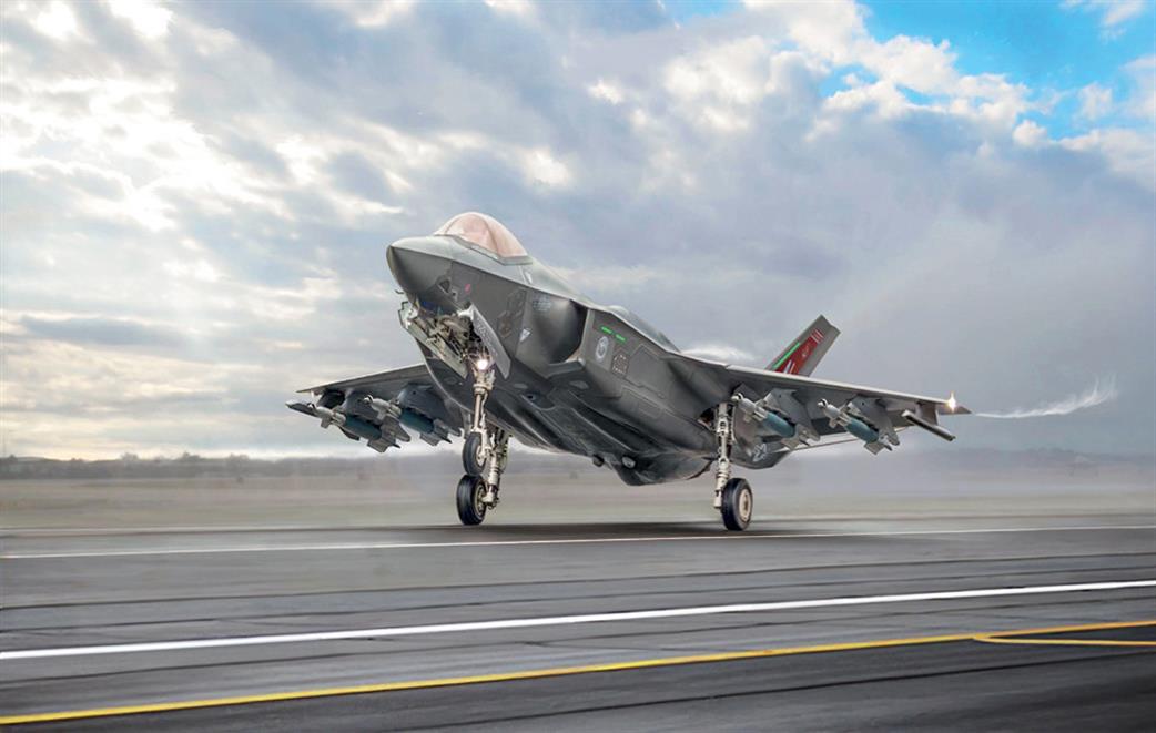 Italeri 1/48 2836 Lockheed F-35A Lightning II Joint Strike Fighter STOVL Beast Mode Kit