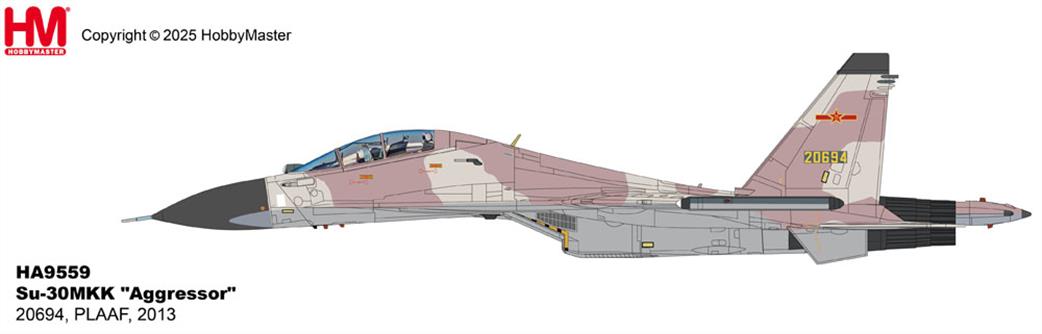 Hobby Master 1/72 HA9559 Su-30MKK PLA Naval Air Force 2013