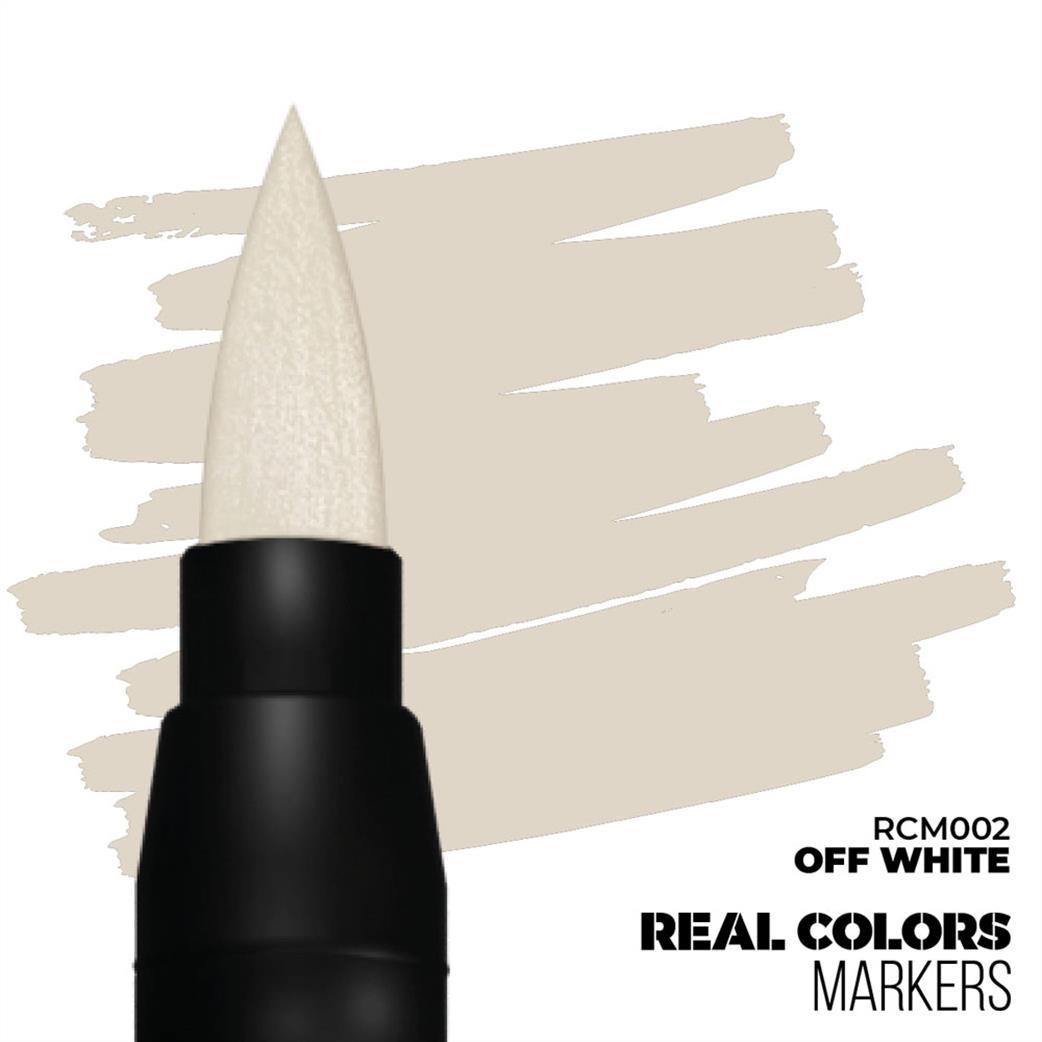 AK Interactive  RCM002 Real Color Marker Off White