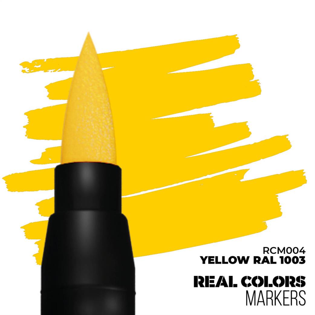 AK Interactive  RCM004 Real Color Marker Yellow Ral 1003