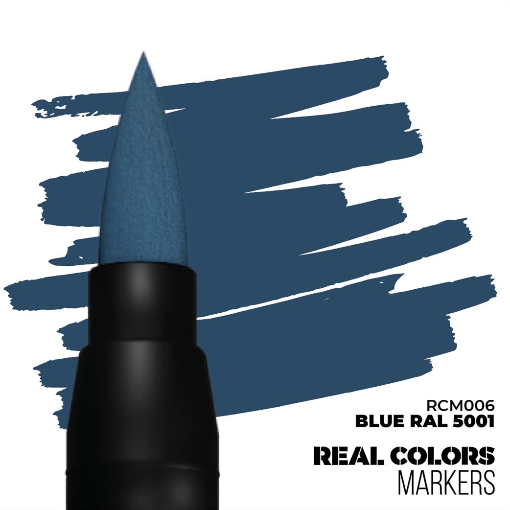 AK Interactive  RCM006 Real Color Marker Blue Ral 5001