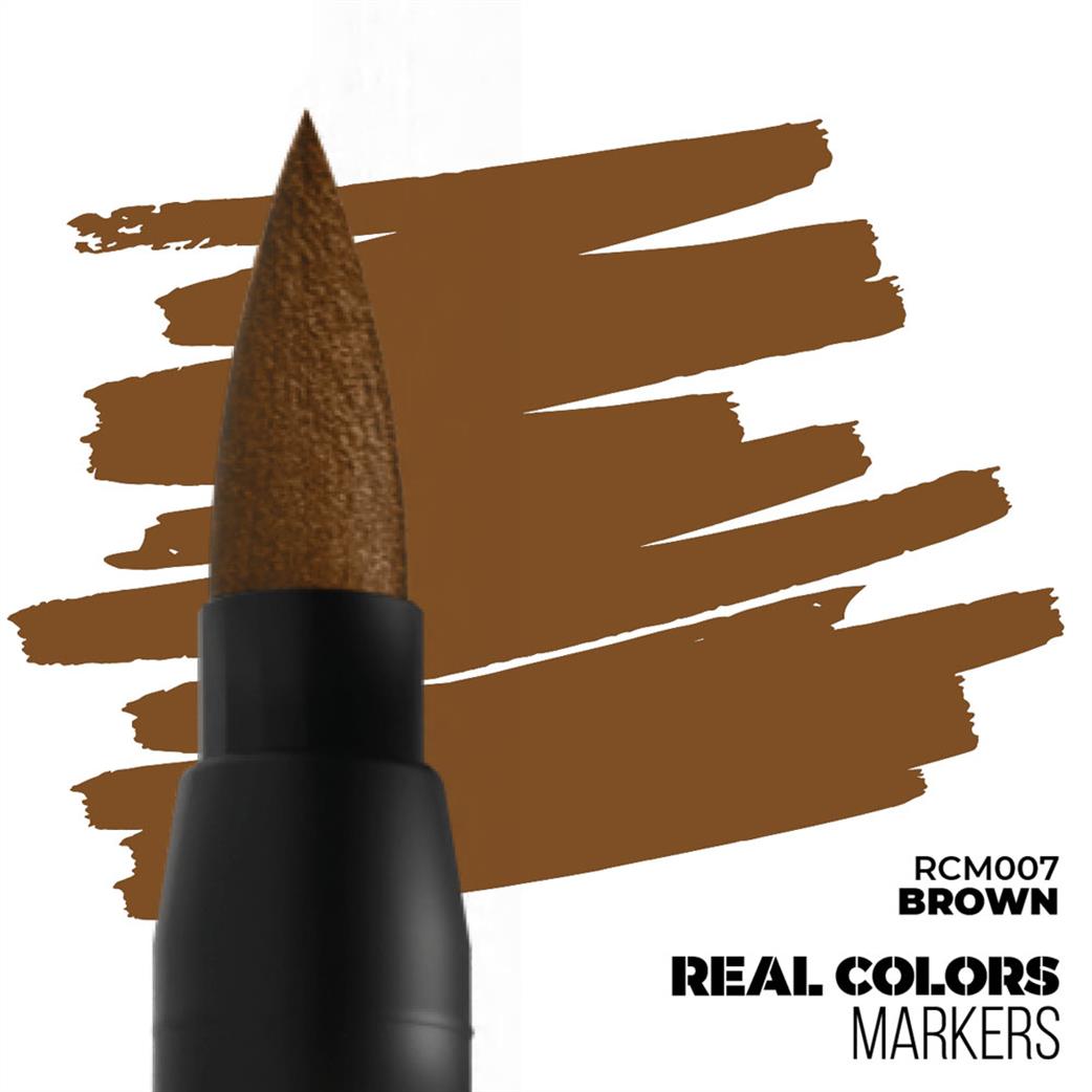 AK Interactive  RCM007 Real Color Marker Brown