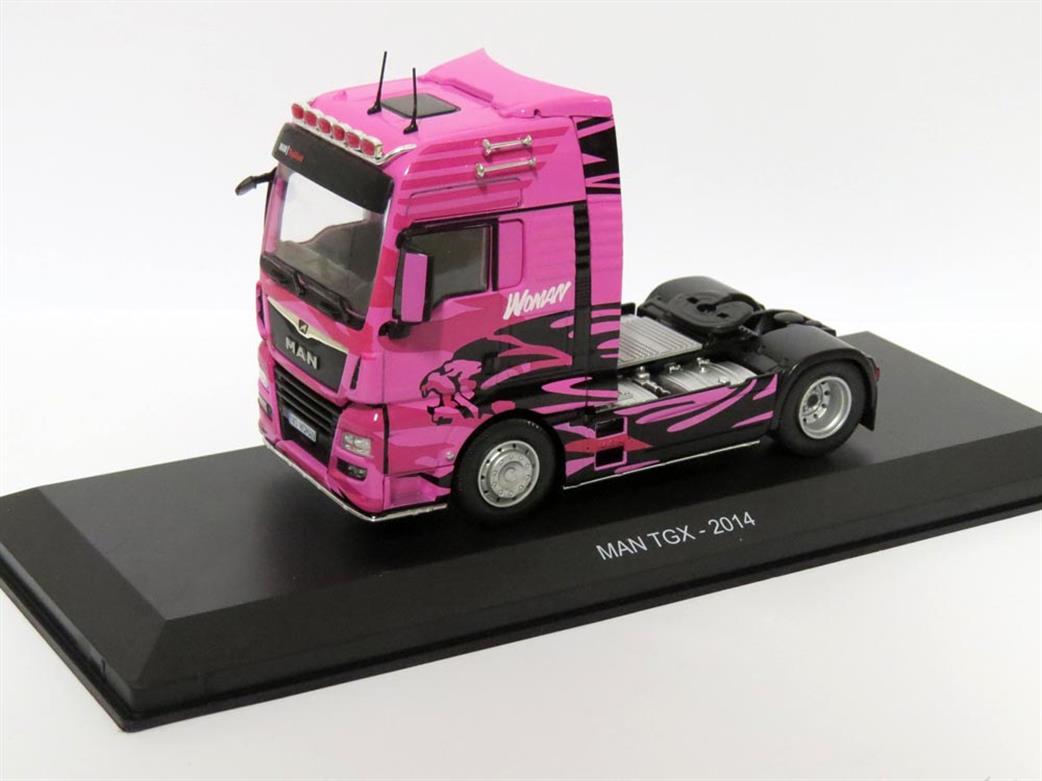 MAG 1/43 MAG PT08 Man 2014 TGX Pink Diecast Model