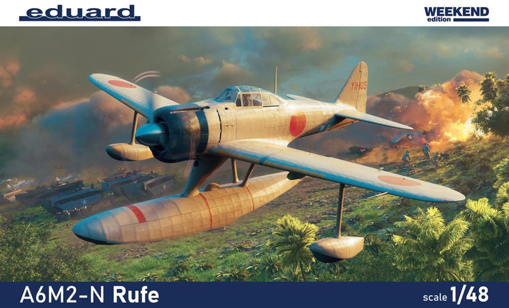 Eduard 1/48 84208 Rufe Japanese WW2 Seaplane Plastic Kit Weekend Edition