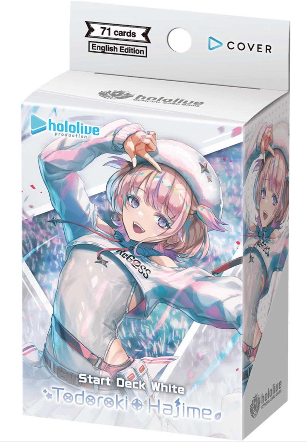 Bushiroad  HSD05 Hololive OCG Todoroki Hajimie White Start Deck