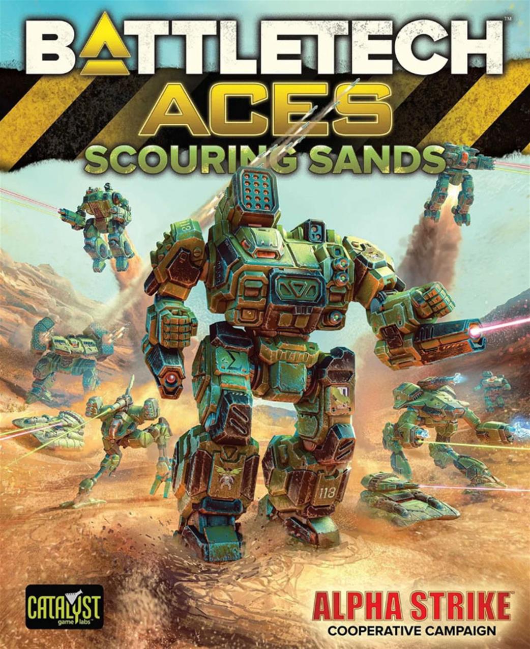Catalyst Games Labs  CAT35490 Battletech Aces: Scouring Sands Alpha Strike