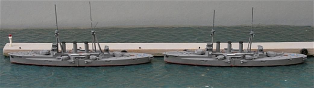 Navis Neptun 1/1250 221X Ibuki and Kurama, Japanese 