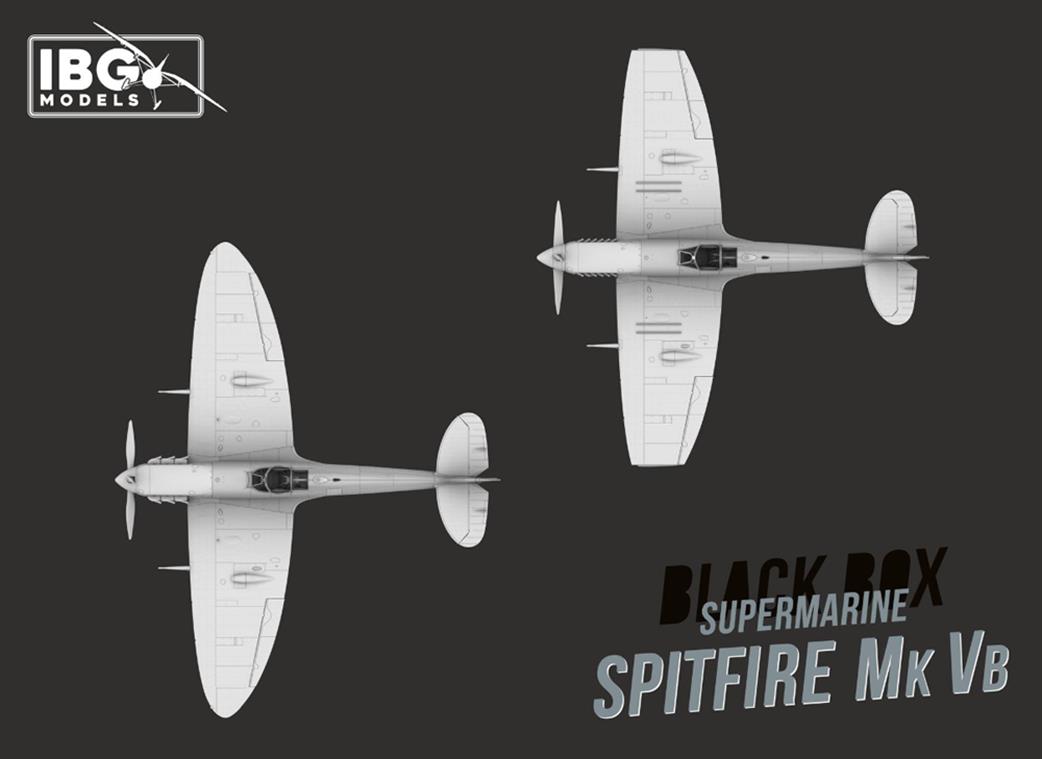 IBG Models 1/72 72591 Supermarine Spitfire Mk Vb North West Europe 1941-44 Black Box Limited Edition