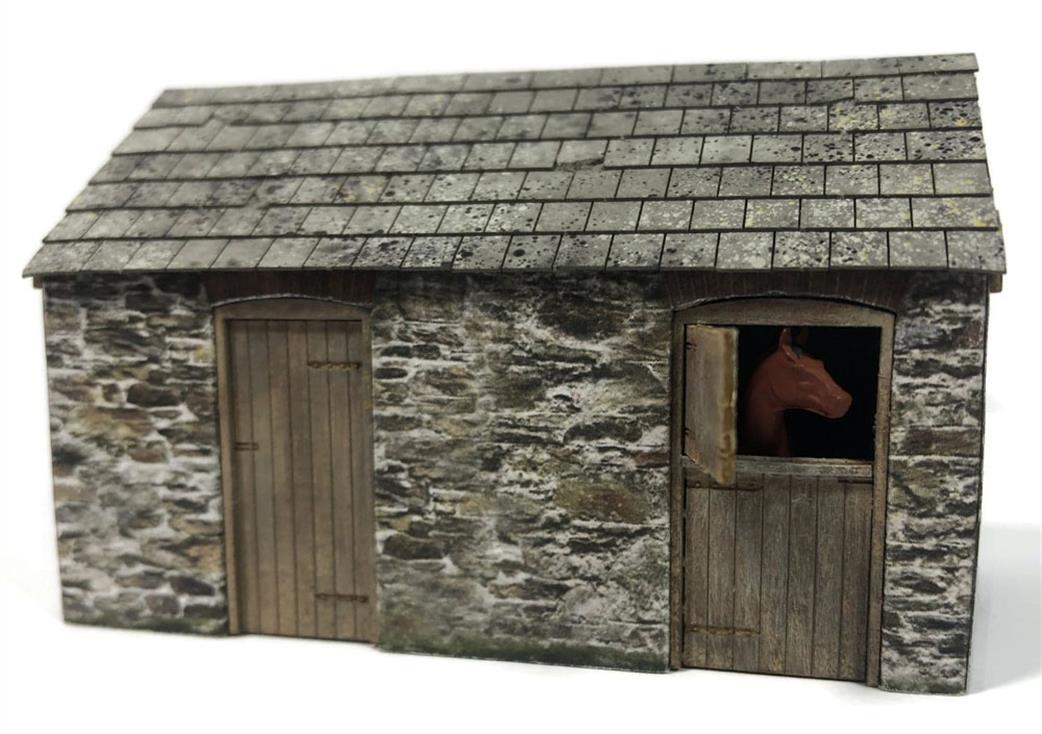 Scale Model Scenery 00 KX085 Stables Stores Kit