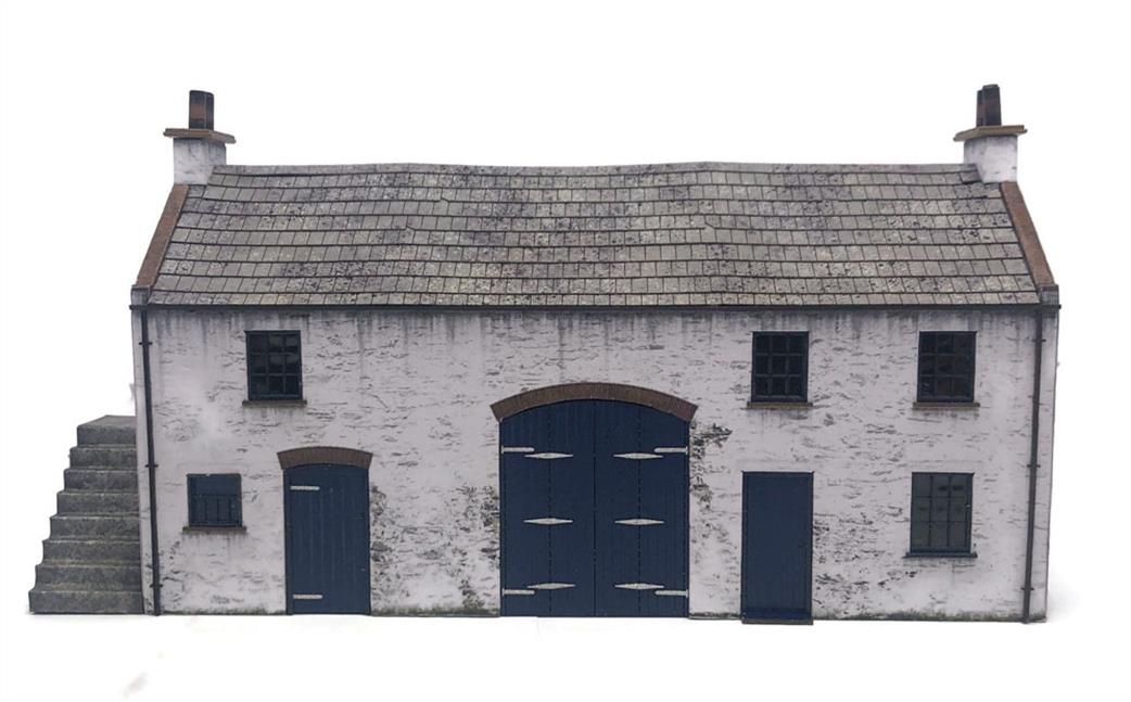 Scale Model Scenery 00 KX087 Coach House & Stables Kit