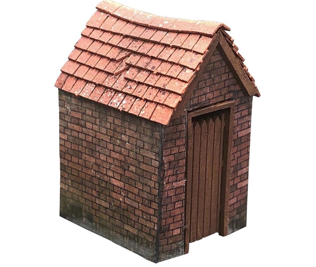 Scale Model Scenery 00 KX096 Privy Outhouse Kit