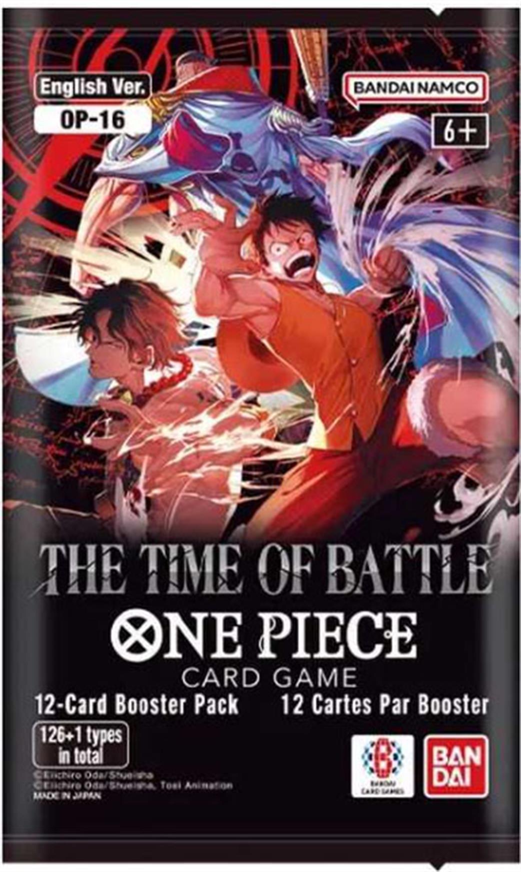 Bandai  OP-16 One Piece The Time Of Battle Booster