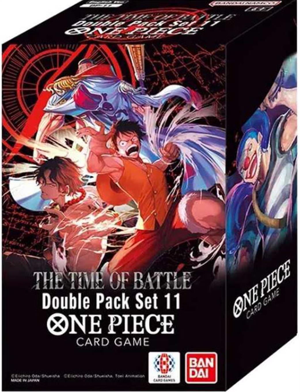 Bandai  DP-11 One Piece The Time Of Battle Double Booster Pack Set