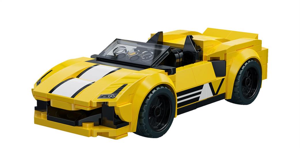 CaDa 1/32 C55062W Golden Star Crest Racing Car - 160 pcs