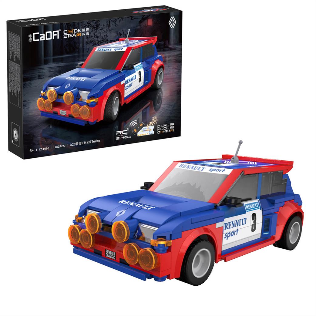 CaDa 1/20 C51095W Renault 5 Maxi Turbo - 308 pcs