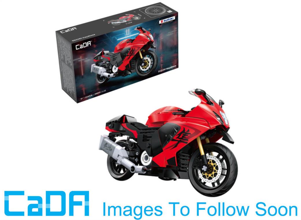 CaDa 1/12th C62051W Suzuki Hayabusa Motorbike - 299pcs