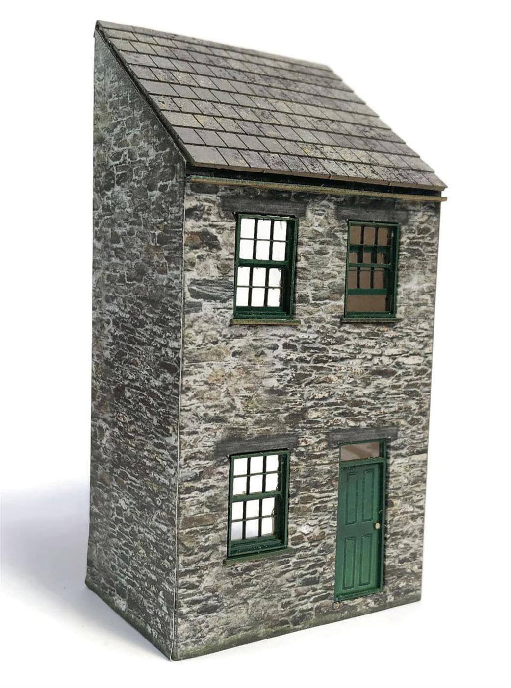 Scale Model Scenery 00 KX070 Low-Relief Terraced Shop Kit