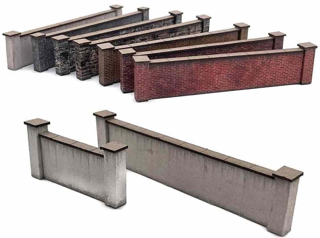 Scale Model Scenery 00 KX107E 5ft Modular Wall Cornish Stone Kit