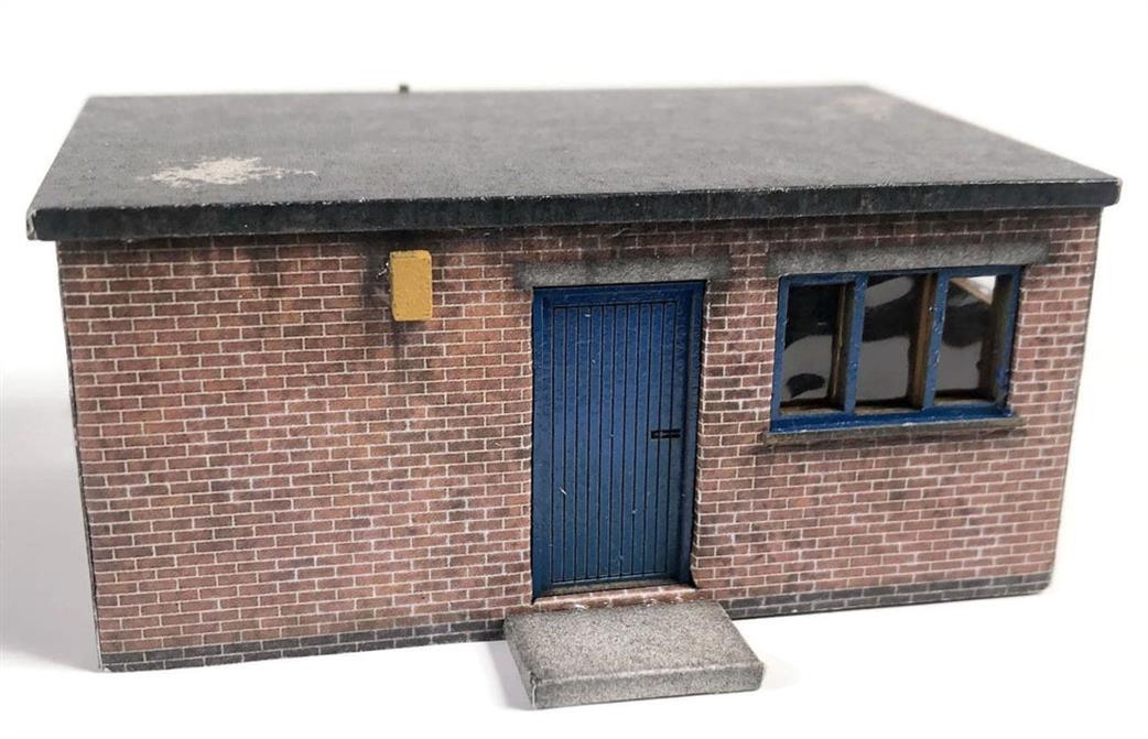 Scale Model Scenery 00 KX048 Utility Building Plant Room Kit