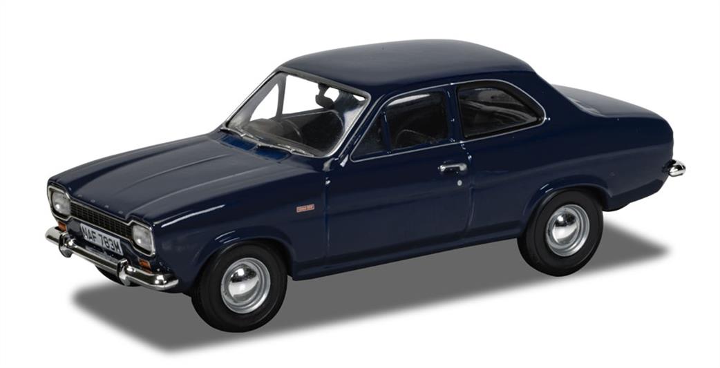 Corgi 1/43 VA09534 Ford Escort Mk1 1300 GT, Marine Blue