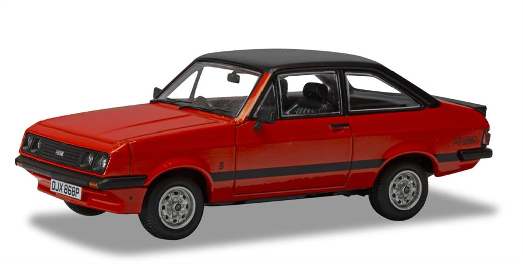 Corgi 1/43 VA14910 Ford Escort Mk2 RS2000, Carnival Red