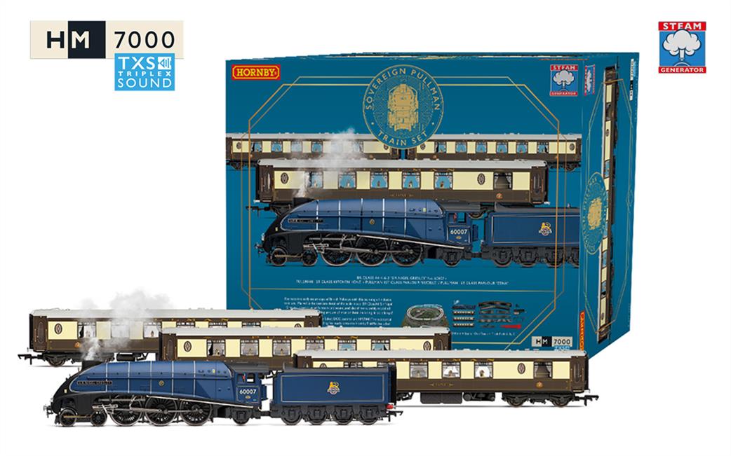 Hornby OO R1295TXSSM Sovereign Pullman Train Set