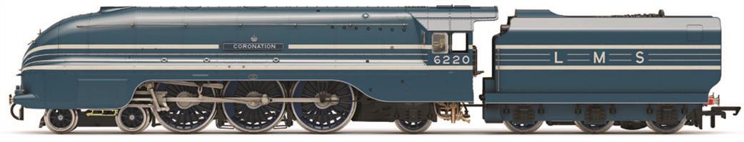 Hornby OO R30556 LMS Streamlined Coronation with figure LIMITED EDITION The Great Railway Engineers Collection