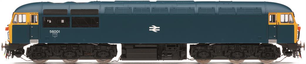 Hornby OO R30480TXS BR Class 56 56001 Blue DCC Sound Fitted