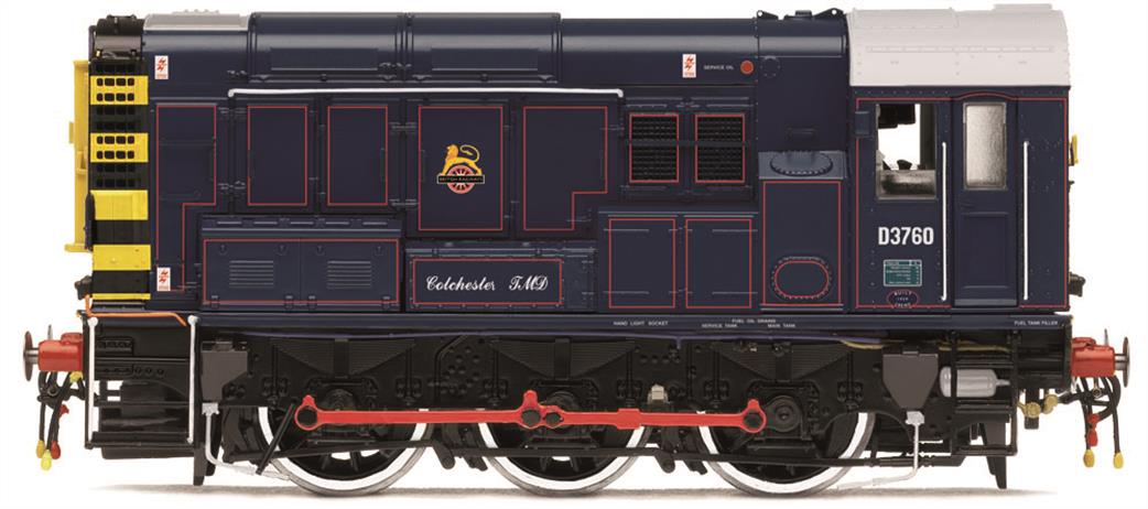 Hornby OO R30507 BR Class 08 D3760 Colchester TMD