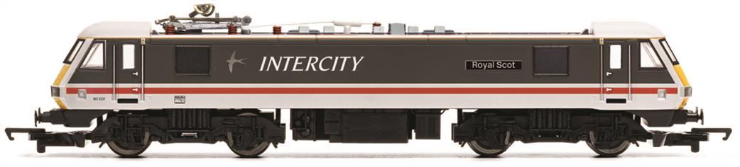 Hornby OO R30529 RailRoad BR Intercity Class 90 Royal Scot 90001
