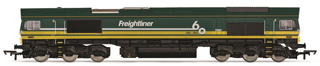 Hornby OO R30531TXS RailRoad Freightliner Class 66 Freightliner 60 66601 Sound Fitted