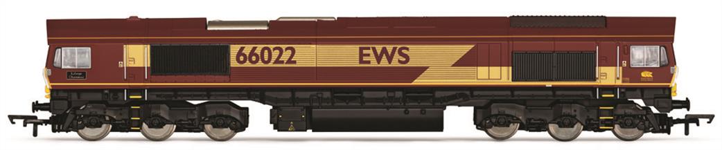 Hornby OO R30532TXS RailRoad EWS Class 66 Lafarge Charnwood 66022 Sound Fitted