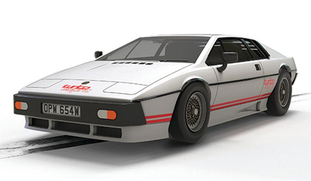 Scalextric 1/32 C4631 James Bond Lotus Esprit Turbo White For Your Eyes Only Slot Car Model