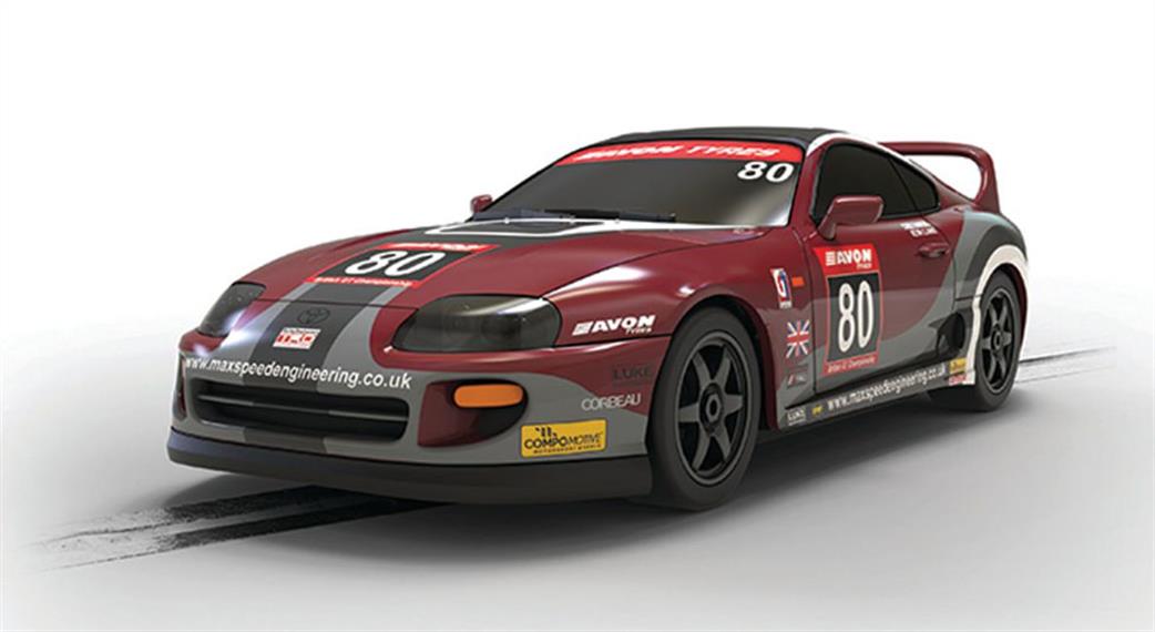 Scalextric 1/32 C4656 Toyota Supra British GT Slot Car Model